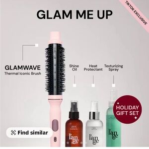 L'ange Glamwave Thermal Iconic Brush Set